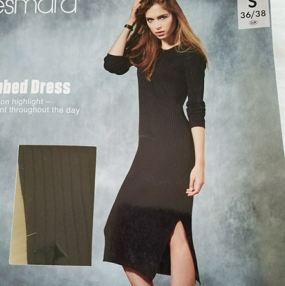 calf length sweater dress